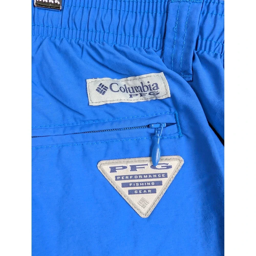 Columbia Mens PFG Backcast III Water Shorts Blue 2XL XXL